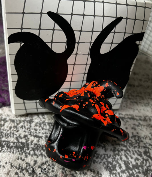 Fluo Pumpkin Smash Colorway Mad Mushy Toy