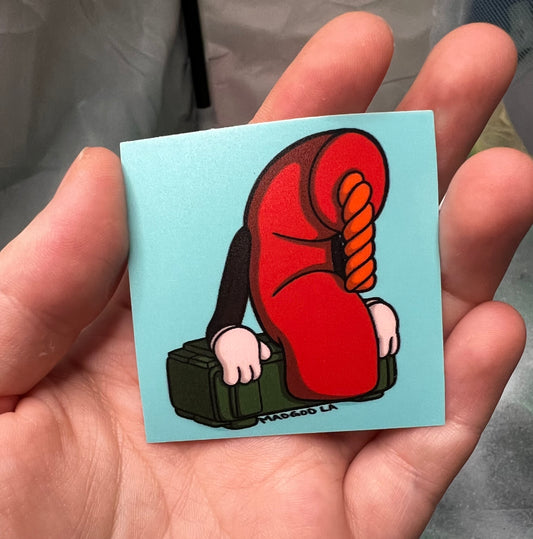 Nobel's Dynamite Sticker