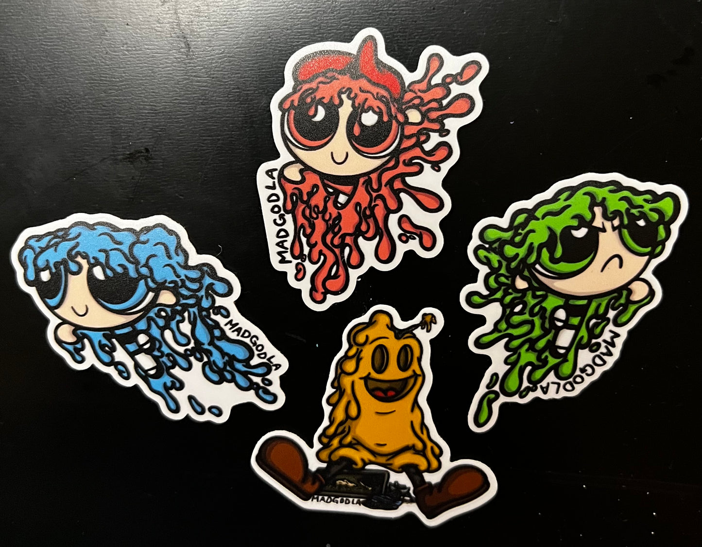 Glob and the Girls Sticker Pack