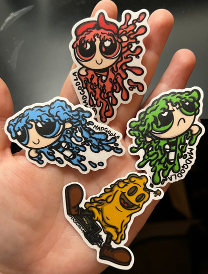 Glob and the Girls Sticker Pack