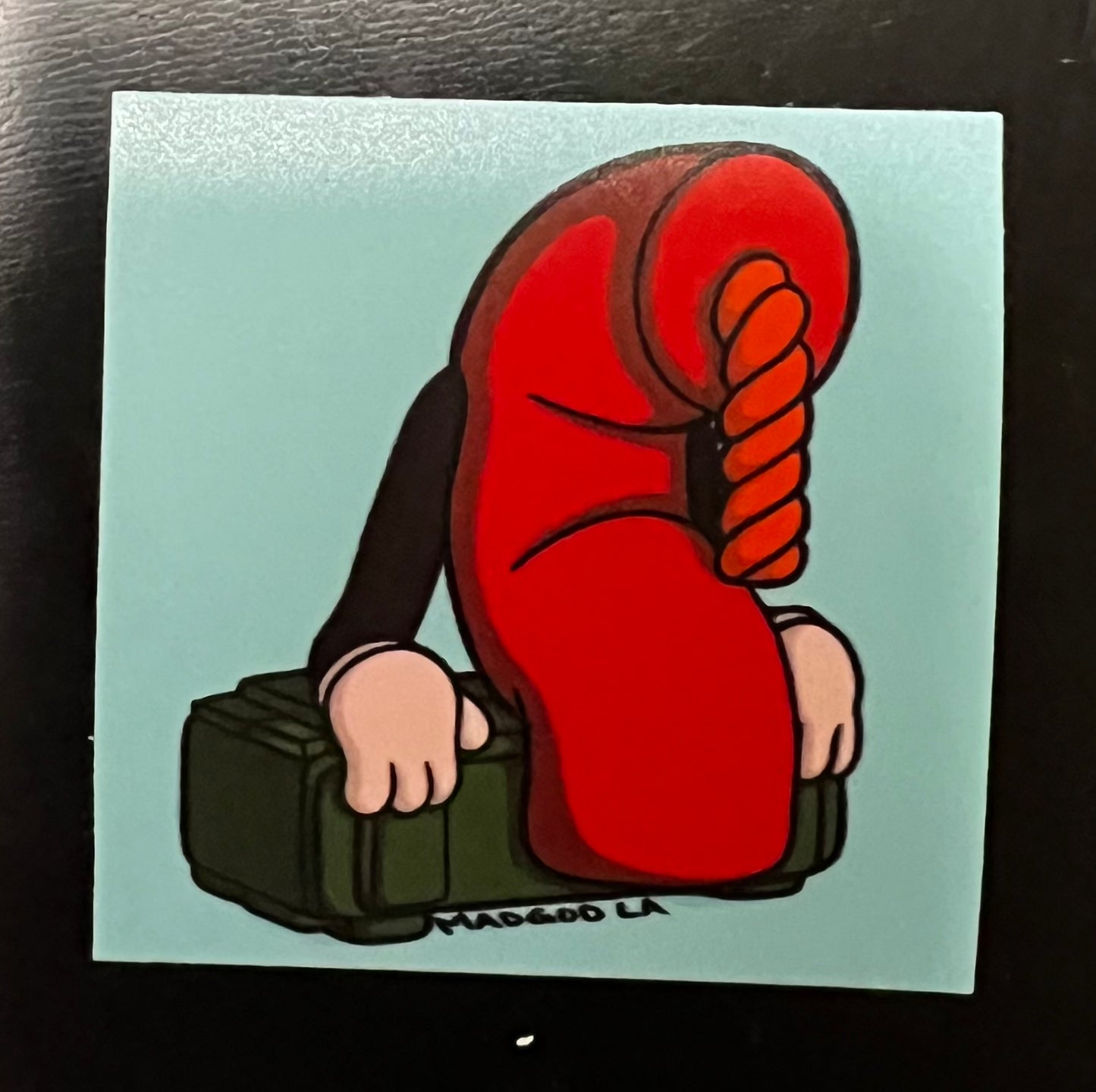 Nobel's Dynamite Sticker