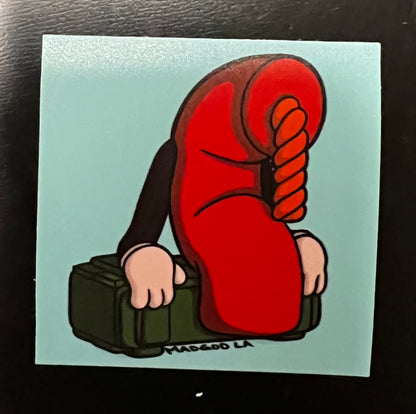 Nobel's Dynamite Sticker