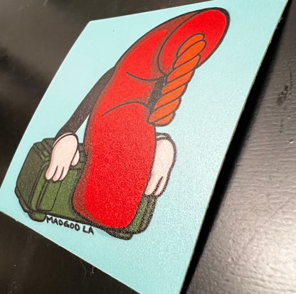 Nobel's Dynamite Sticker